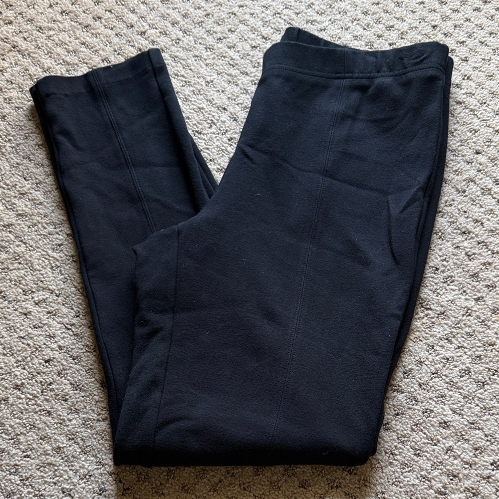 Talbots Women’s Black Slip-On Pants Size Large